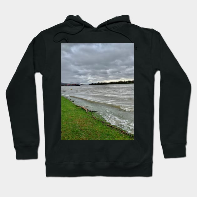 Rhine River - Taken in Bonn Cologne Hoodie by isstgeschichte